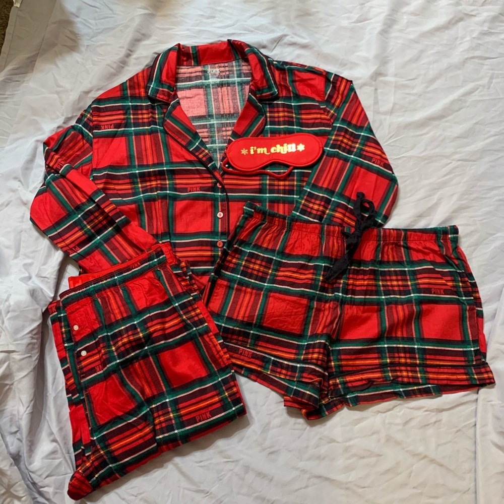 Victoria's Secret PINK 4pc Pajama Set - Picture 1 of 5